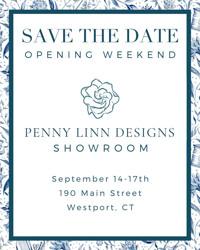 Opening Weekend of The Penny Linn Designs Showroom! - Penny Linn Designs