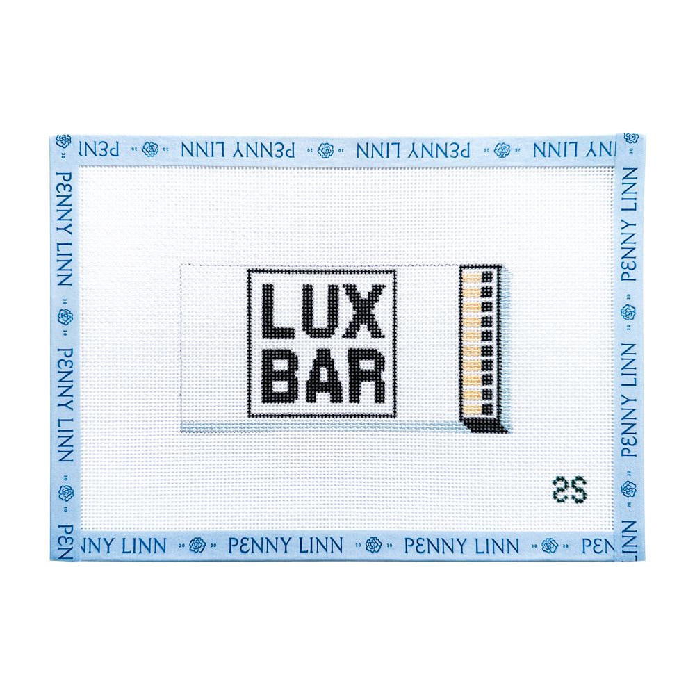 Lux Bar Matchbook Canvas