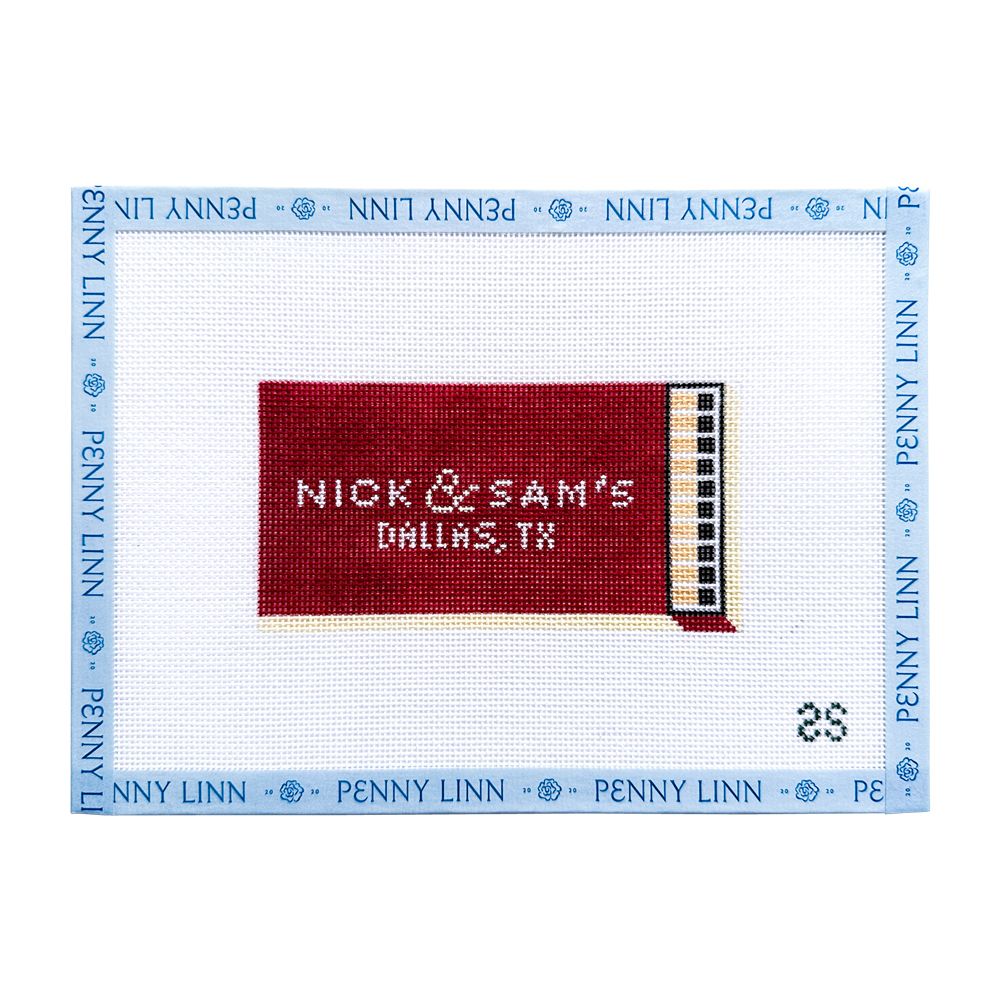 Nick & Sam's Matchbook Canvas