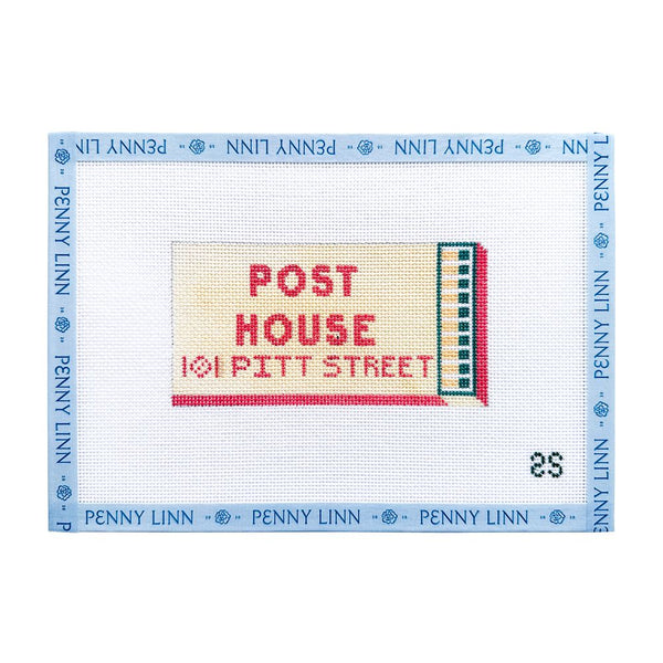 Post House Matchbook Canvas