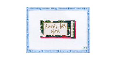 Beverly Hill Hotel Matchbook Canvas - Penny Linn Designs - Spruce Street Studio