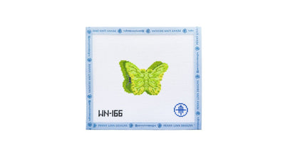 Butterfly Clip - Penny Linn Designs - Wheelhaus Needlepoint