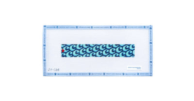 C Letter Key Fob - Penny Linn Designs - Jeni Sandberg Needlepoint