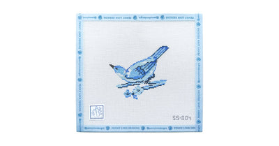 Chinoiserie Bird - Penny Linn Designs - Stitch Style Needlepoint