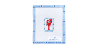 Maine Lobster Patch - Penny Linn Designs - Little Stitches Needleworks