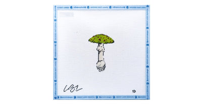 Olive Mushroom - Penny Linn Designs - The Plum Stitchery