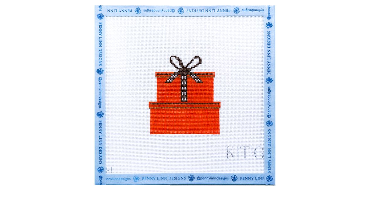 Orange Gift Box - Penny Linn Designs - Kate The Great