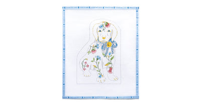 Porcelain Puppy - Penny Linn Designs - CBK Needlepoint Collections
