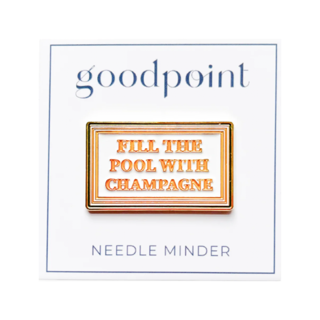 Fill the Pool with Champagne Needleminder