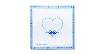 Something Blue Heart - Penny Linn Designs - Coco Frank Studio