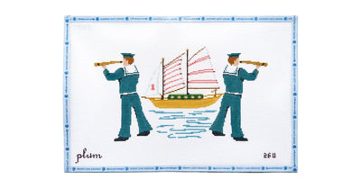 Two Sailors - Penny Linn Designs - The Plum Stitchery