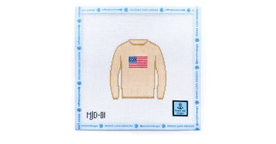 AMERICAN FLAG SWEATER - Penny Linn Designs - Morgan Julia Designs