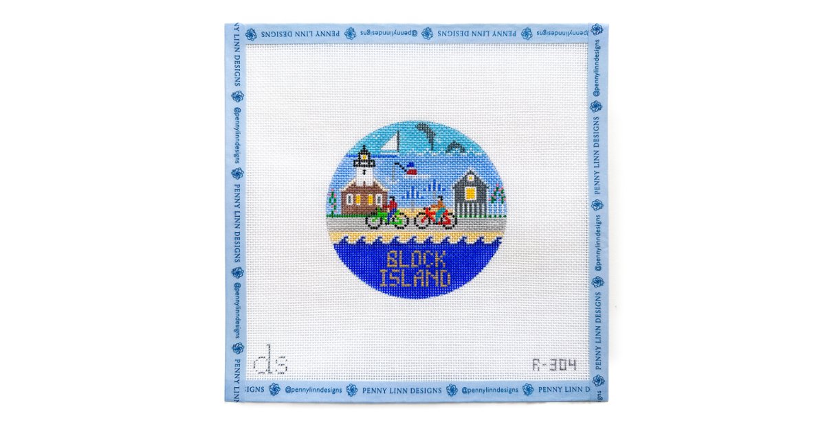 BLOCK ISLAND ROUND - Penny Linn Designs - Doolittle Stitchery