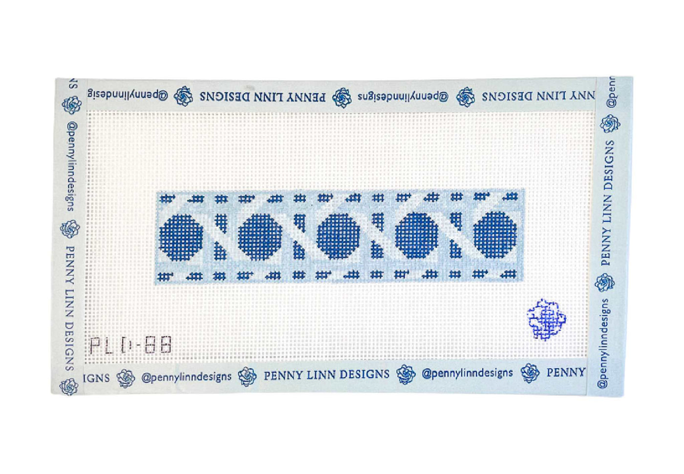 Blue Cane Key Fob - Penny Linn Designs - Penny Linn Designs