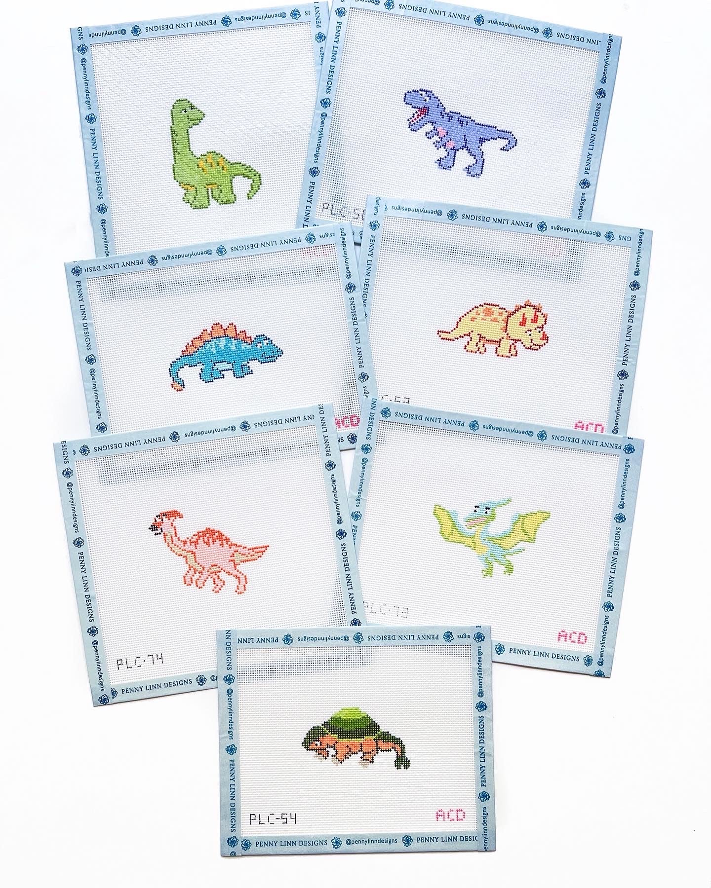 Dino Friends - Ankylosaurus - Penny Linn Designs - AC Designs