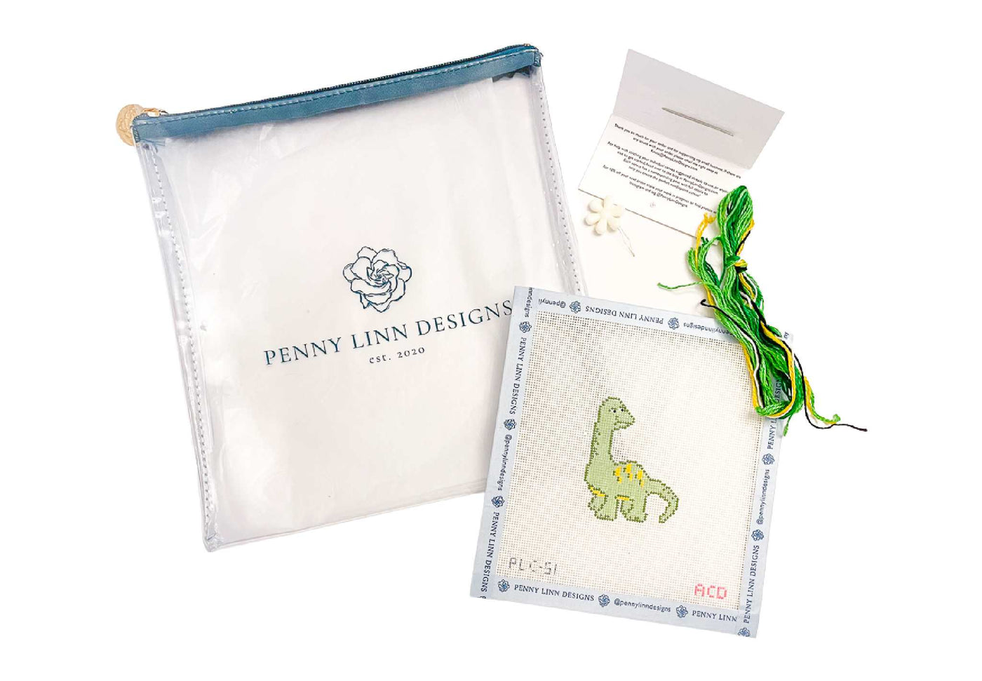 Dino Friends - Brontosaurus - Penny Linn Designs - AC Designs