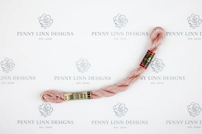 DMC 5 Pearl Cotton 224 Shell Pink - Very Light - Penny Linn Designs - DMC