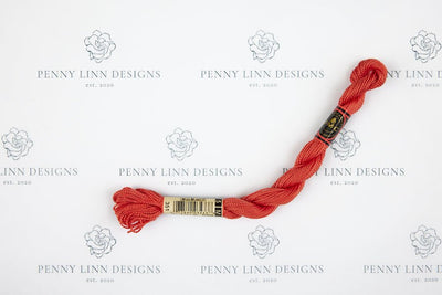 DMC 5 Pearl Cotton 351 Coral - Penny Linn Designs - DMC