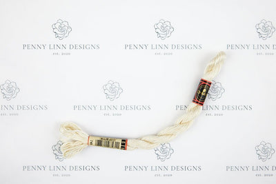 DMC 5 Pearl Cotton 746 ECRU - Penny Linn Designs - DMC