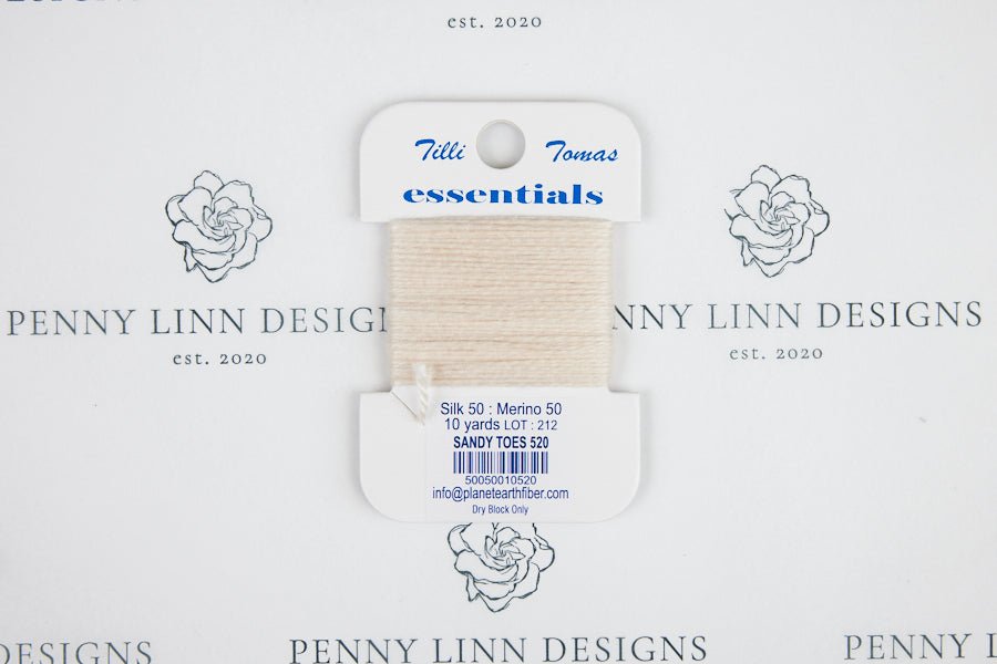 Essentials 520 Sandy Toes - Penny Linn Designs - Planet Earth Fibers