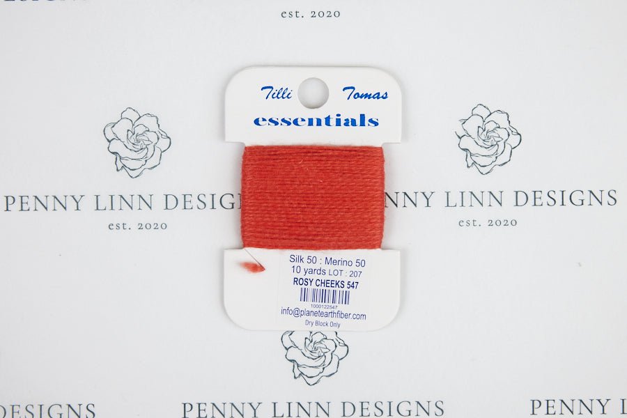 Essentials 547 Rosy Cheeks - Penny Linn Designs - Planet Earth Fibers