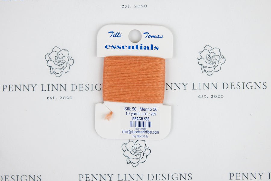 Essentials 586 Peach - Penny Linn Designs - Planet Earth Fibers