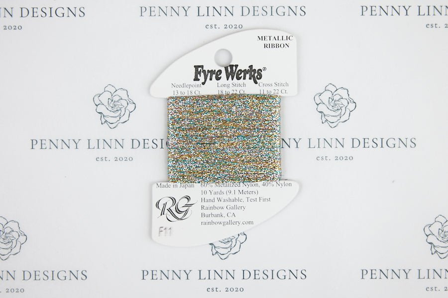 Fyre Werks F11 Lite Multi - Penny Linn Designs - Rainbow Gallery