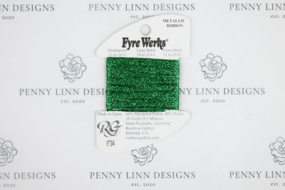 Fyre Werks F34 Green - Penny Linn Designs - Rainbow Gallery
