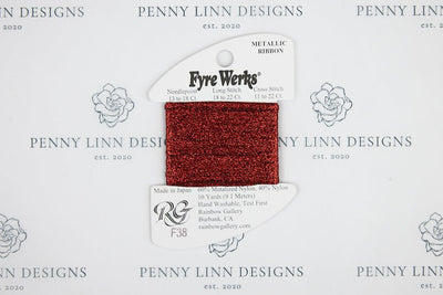 Fyre Werks F38 New Red - Penny Linn Designs - Rainbow Gallery