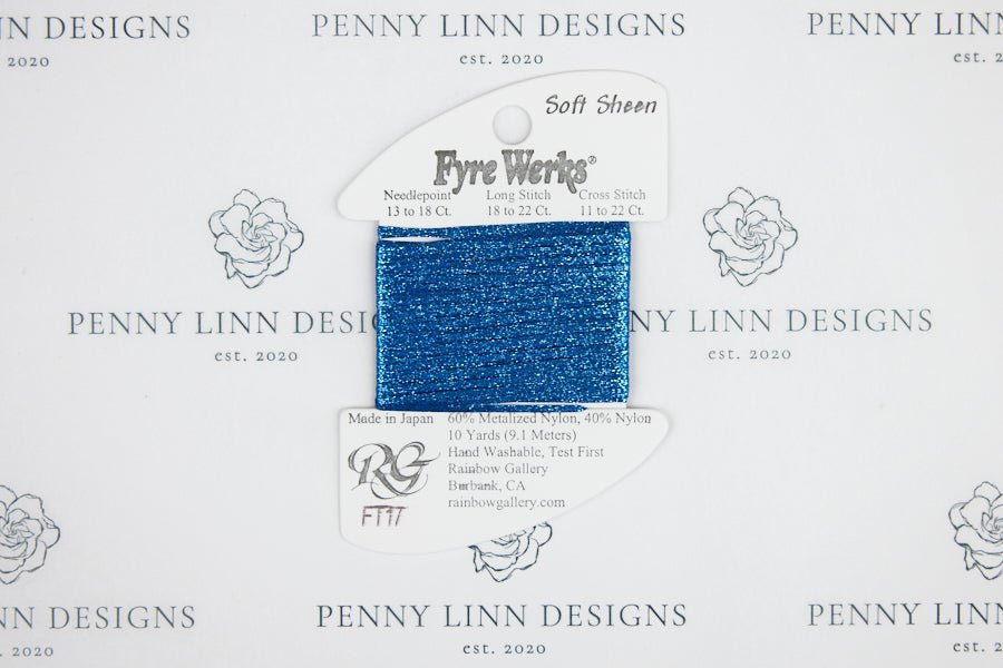Fyre Werks Soft Sheen FT17 Delft Blue - Penny Linn Designs - Rainbow Gallery
