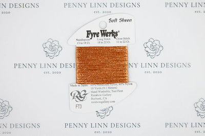 Fyre Werks Soft Sheen FT3 Pumpkin - Penny Linn Designs - Rainbow Gallery