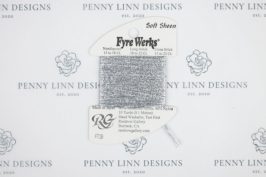 Fyre Werks Soft Sheen FT35 Smoke Gray - Penny Linn Designs - Rainbow Gallery