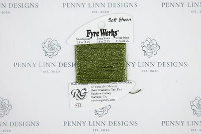 Fyre Werks Soft Sheen FT4 Loden Green - Penny Linn Designs - Rainbow Gallery