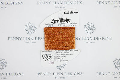 Fyre Werks Soft Sheen FT69 Burnt Orange - Penny Linn Designs - Rainbow Gallery