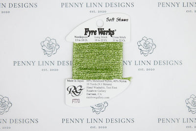 Fyre Werks Soft Sheen FT70 Chartreuse - Penny Linn Designs - Rainbow Gallery