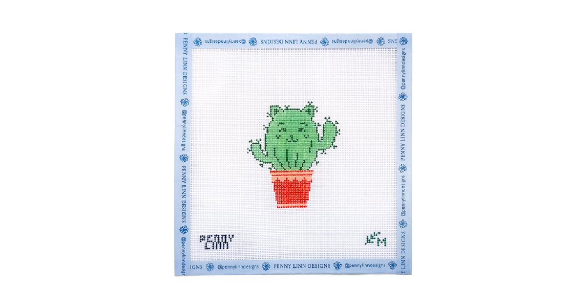 KITTY CACTUS - Penny Linn Designs - The Perennial Stitcher