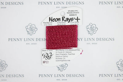 Neon Rays+ NP101 Rose - Penny Linn Designs - Rainbow Gallery
