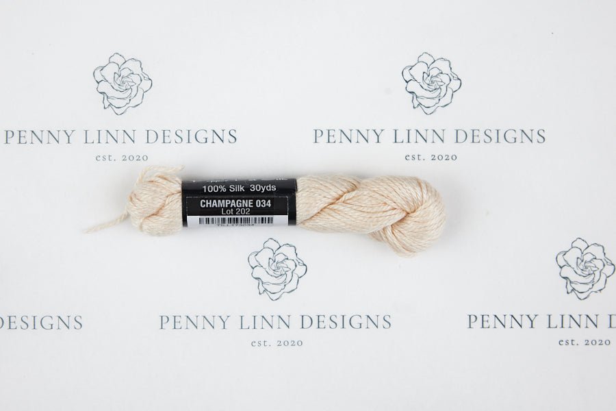Pepper Pot Silk 034 Champagne - Penny Linn Designs - Planet Earth Fibers