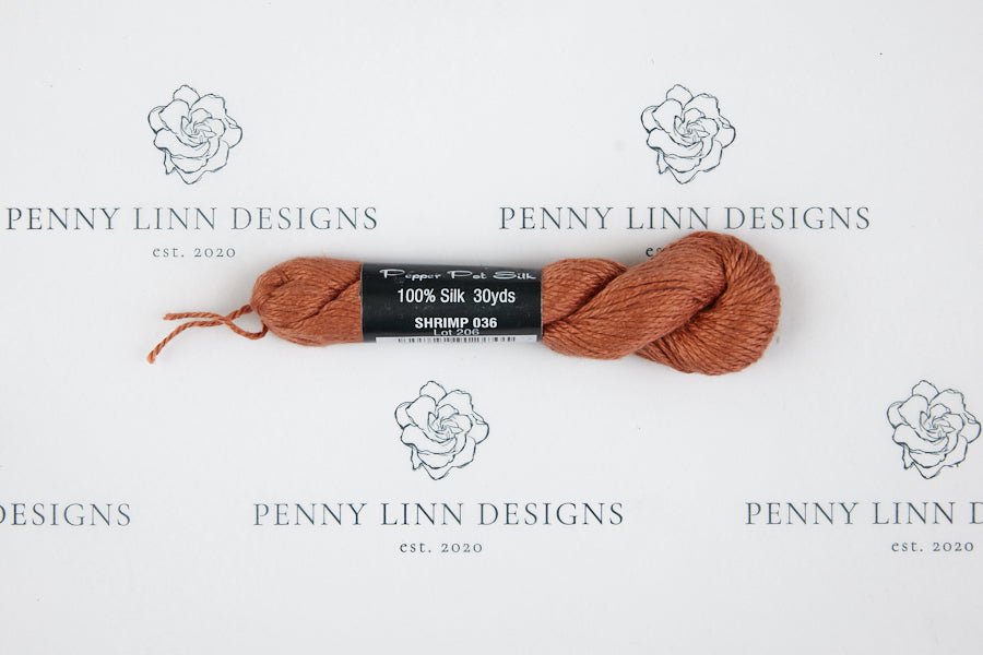 Pepper Pot Silk 036 SHRIMP - Penny Linn Designs - Planet Earth Fibers