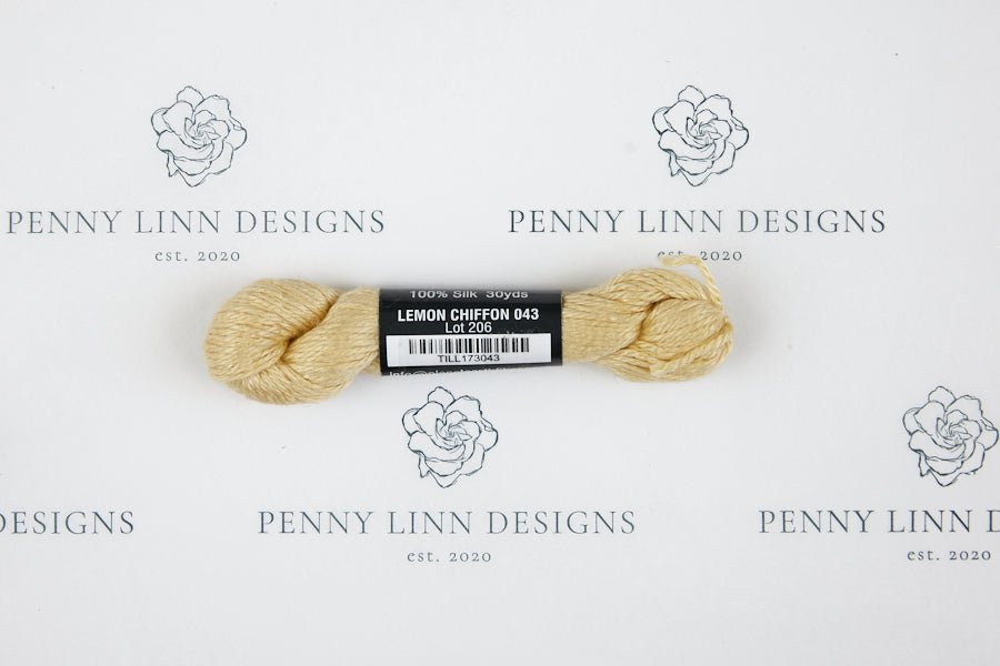 Pepper Pot Silk 043 Lemon Chiffon - Penny Linn Designs - Planet Earth Fibers