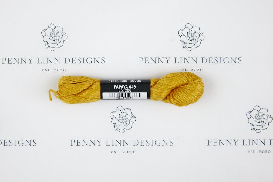 Pepper Pot Silk 046 PAPAYA - Penny Linn Designs - Planet Earth Fibers