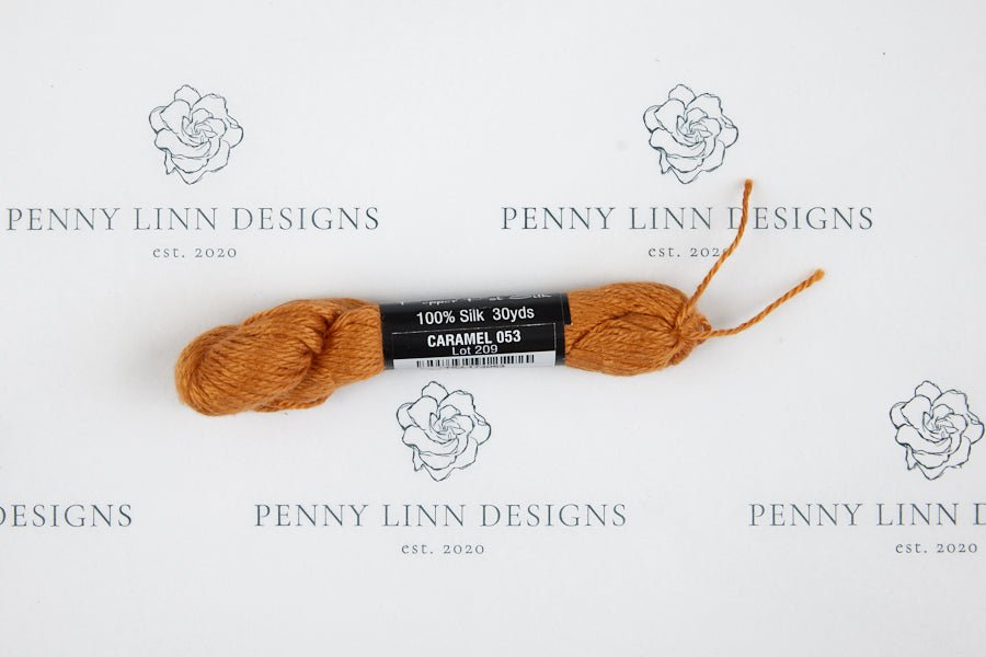 Pepper Pot Silk 053 CARAMEL - Penny Linn Designs - Planet Earth Fibers