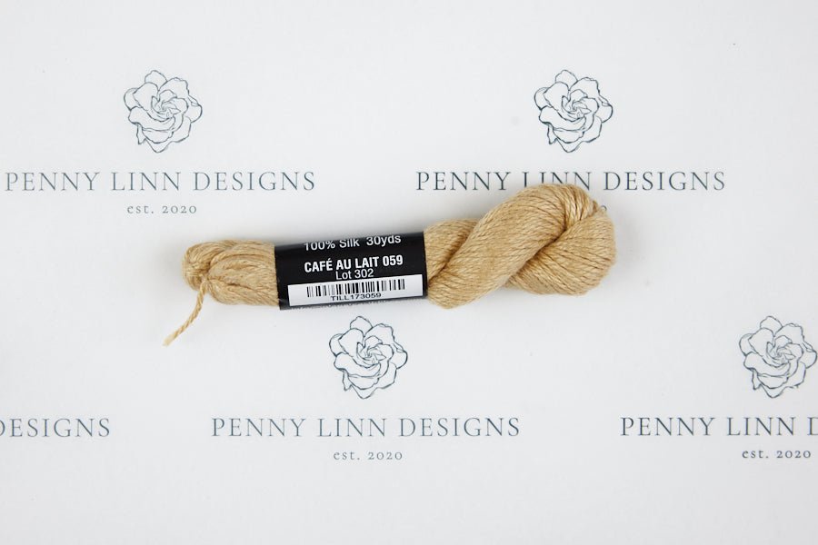 Pepper Pot Silk 059 Cafe Au Lait - Penny Linn Designs - Planet Earth Fibers