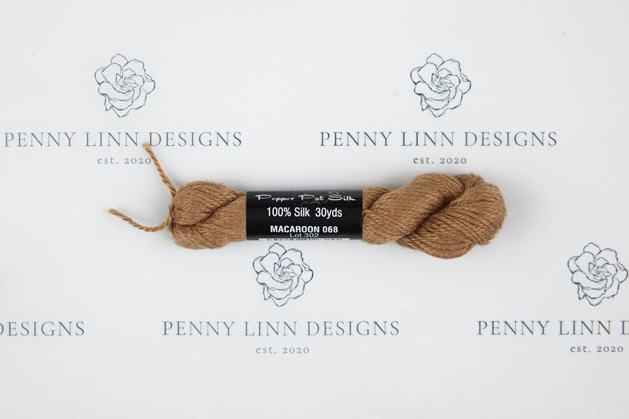 Pepper Pot Silk 068 Macaroon - Penny Linn Designs - Planet Earth Fibers