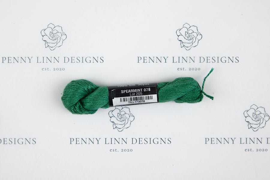 Pepper Pot Silk 078 SPEARMINT - Penny Linn Designs - Planet Earth Fibers