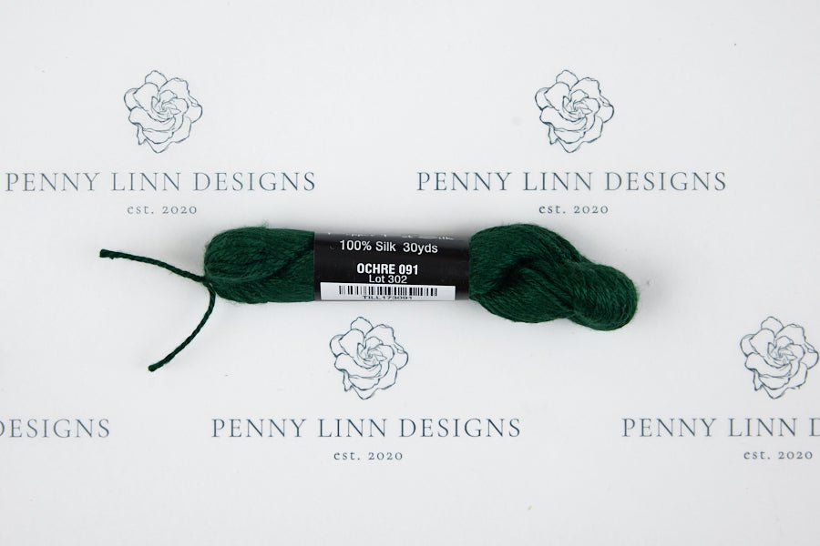 Pepper Pot Silk 091 OCHRE - Penny Linn Designs - Planet Earth Fibers