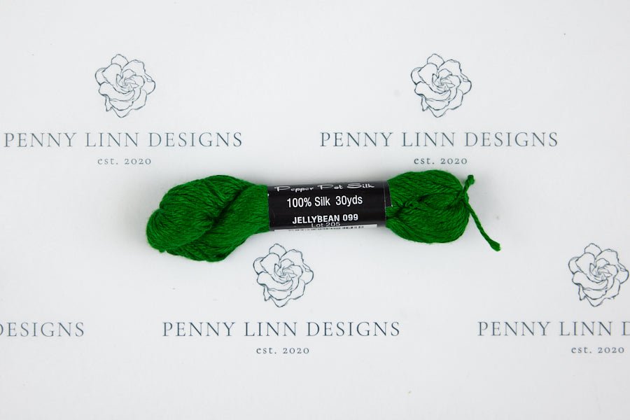 Pepper Pot Silk 099 JELLYBEAN - Penny Linn Designs - Planet Earth Fibers