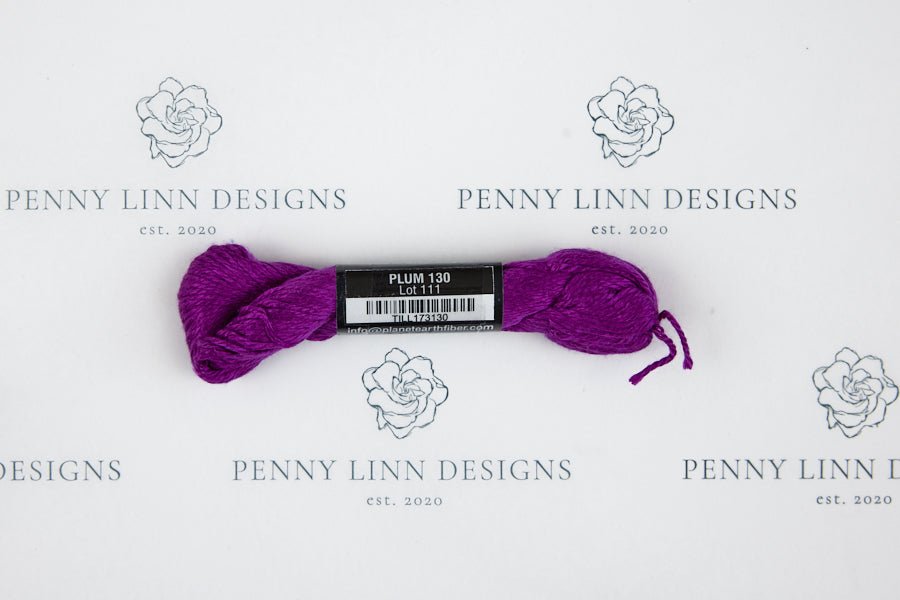 Pepper Pot Silk 130 PLUM - Penny Linn Designs - Planet Earth Fibers