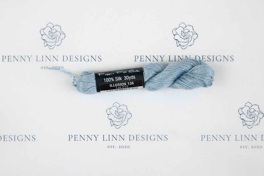 Pepper Pot Silk 136 ILLUSION - Penny Linn Designs - Planet Earth Fibers