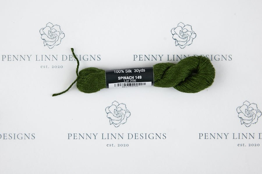 Pepper Pot Silk 149 SPINACH - Penny Linn Designs - Planet Earth Fibers
